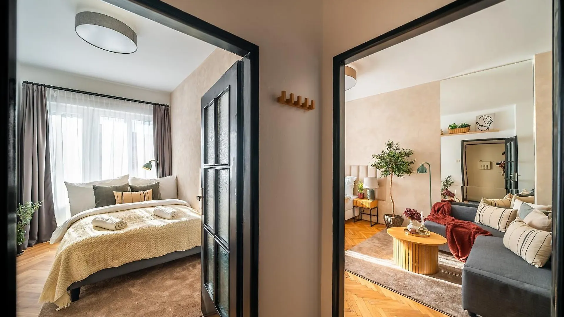 2Br 1,5Bath Chic City Suite Near Wenceslas Square 프라하 0*,  체코