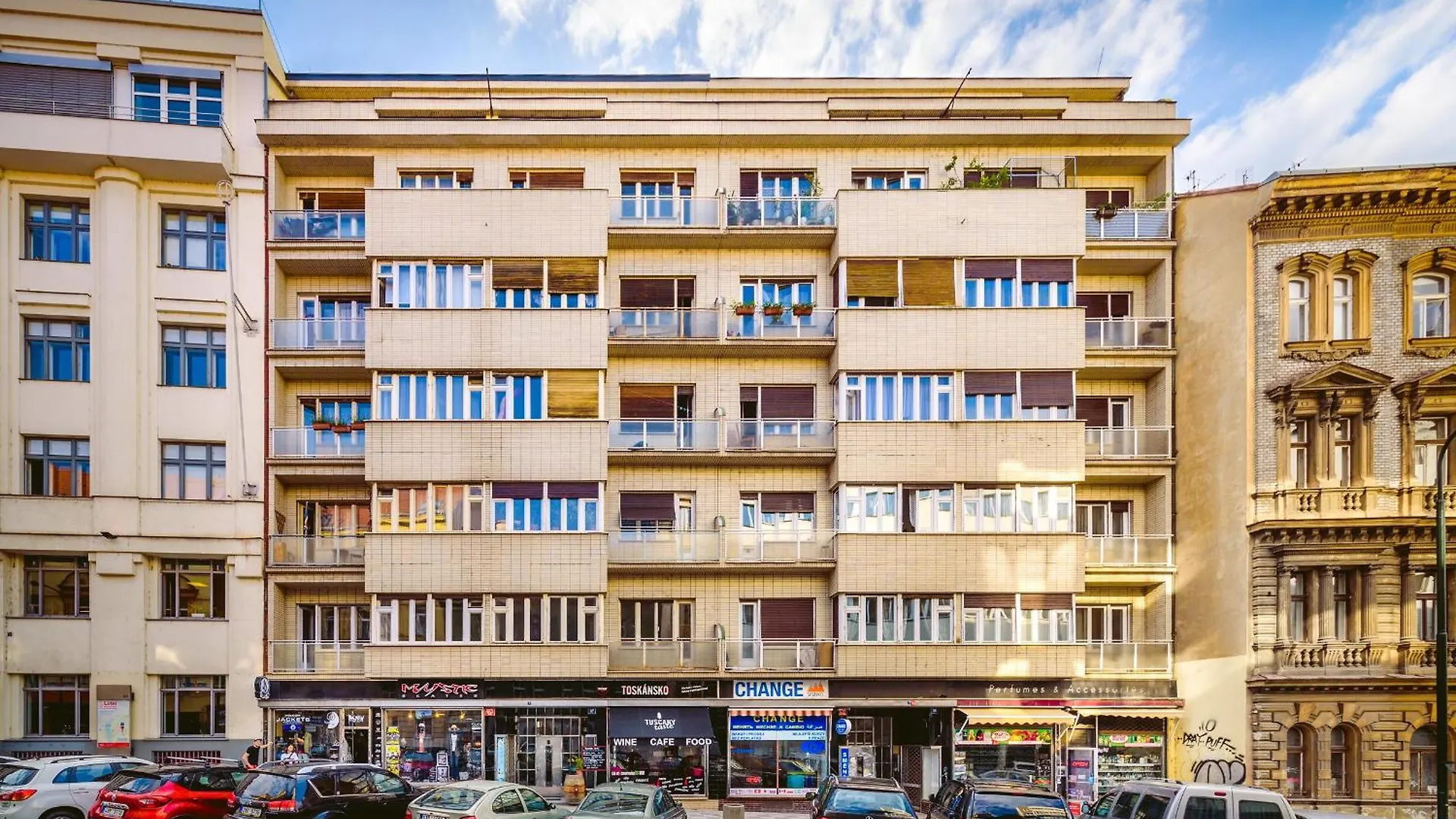2Br 1,5Bath Chic City Suite Near Wenceslas Square 프라하 0*,