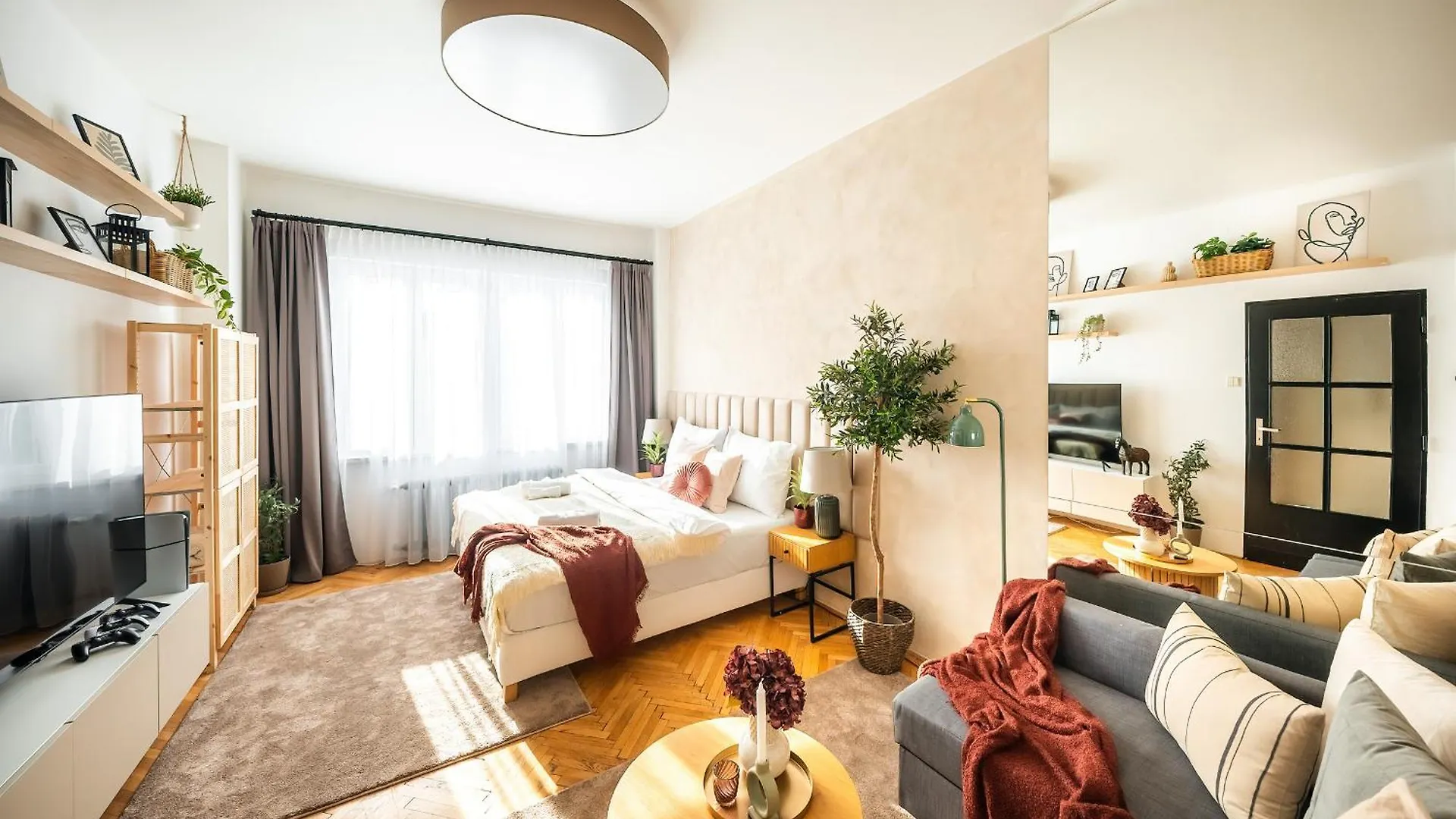 아파트 2Br 1,5Bath Chic City Suite Near Wenceslas Square 프라하